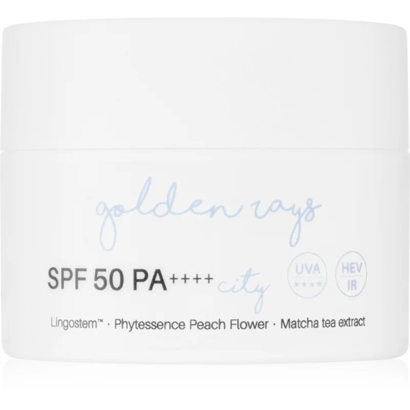 Nacomi Next Level Golden Rays nappali krém SPF 50 city 50 ml