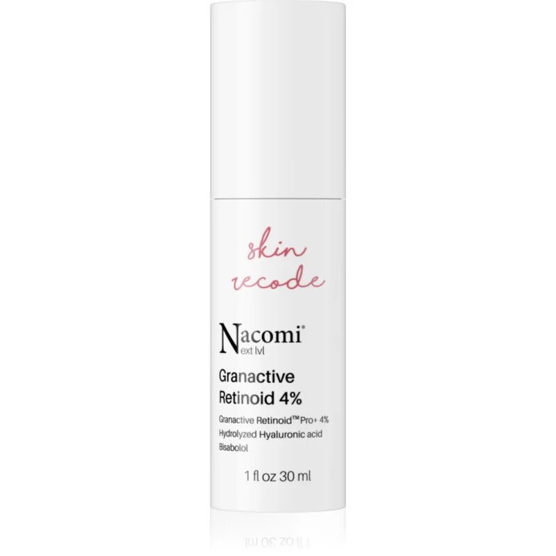 Nacomi Next Level Granactive Retinoid Pro+ 4% bőr szérum a pigment foltok ellen 30 ml