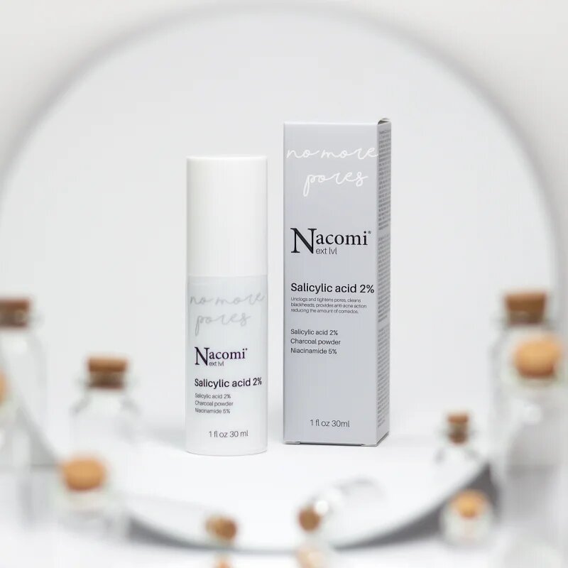 Nacomi Next Level No More Pores éjszakai szérum a bőr tökéletlenségei ellen 30 ml