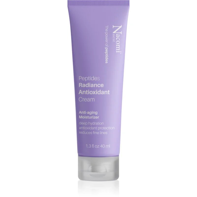 Nacomi Next Level Peptides ránctalanító és megújító arckrém peptidekkel 40 ml