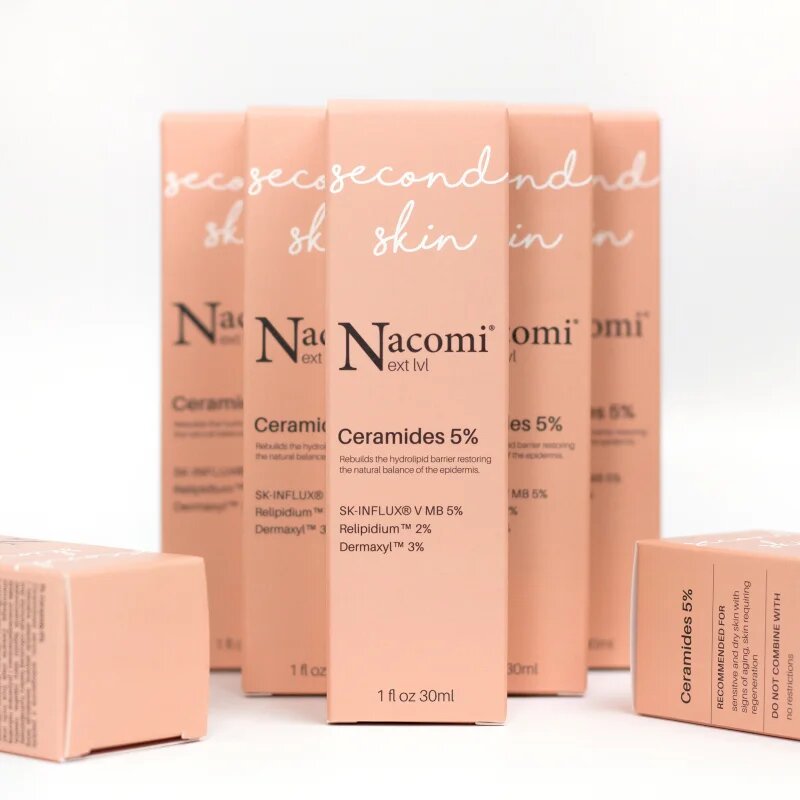 Nacomi Next Level Second Skin bőr szérum ceramidokkal 30 ml