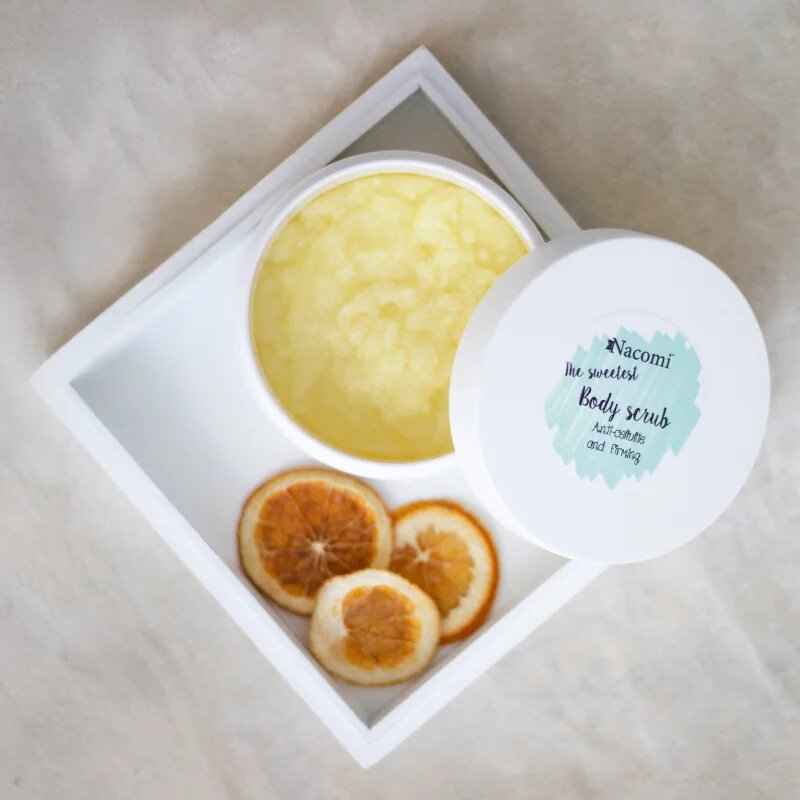 Nacomi The Sweetest Sunny Orange Sorbet testpeeling 200 g
