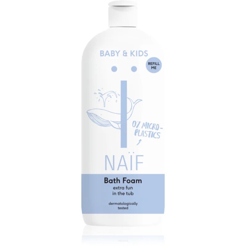 Naif Baby & Kids Bath Foam relaxáló fürdőhab gyermekeknek 500 ml