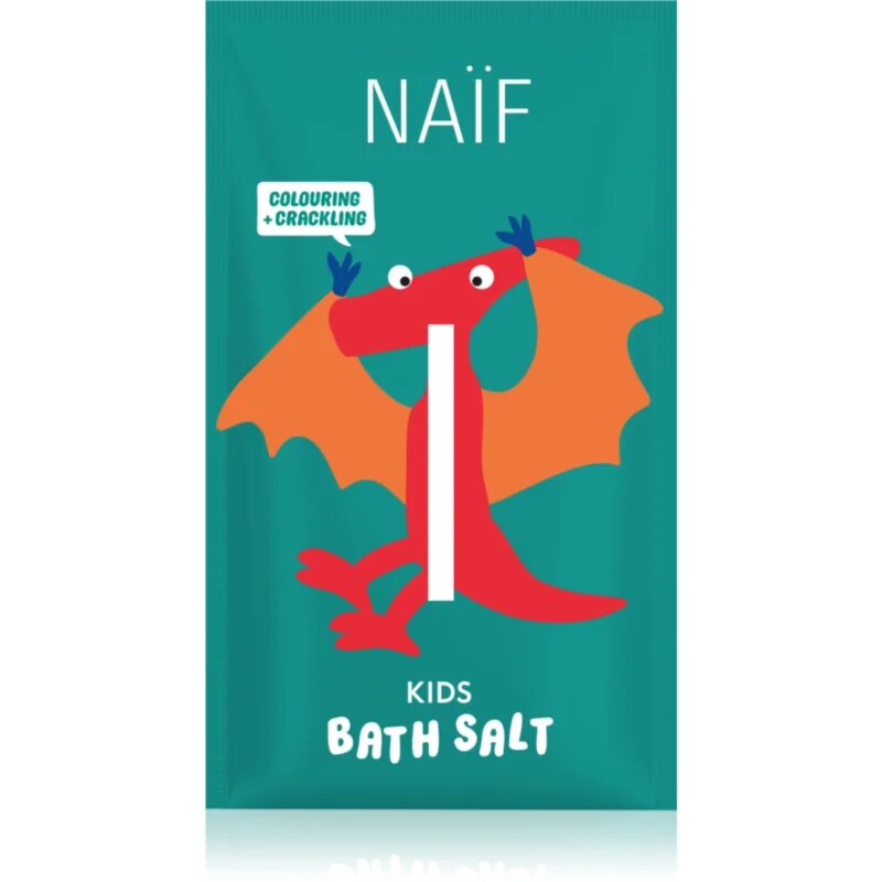 Naif Kids Bath Salt színező fürdősó gyermekeknek 40 g