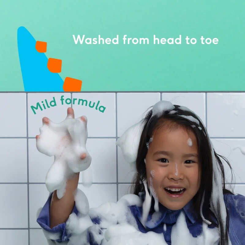 Naif Kids Shampoo + Body Wash gyermek tisztító gél és sampon 250 ml