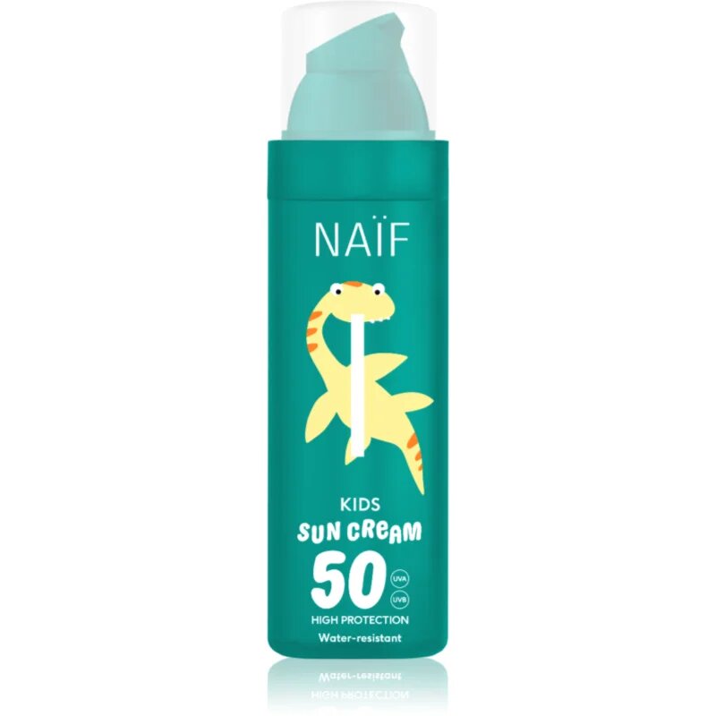 Naif Kids Sun Cream napozó krém SPF 50 gyermekeknek 3+ 100 ml