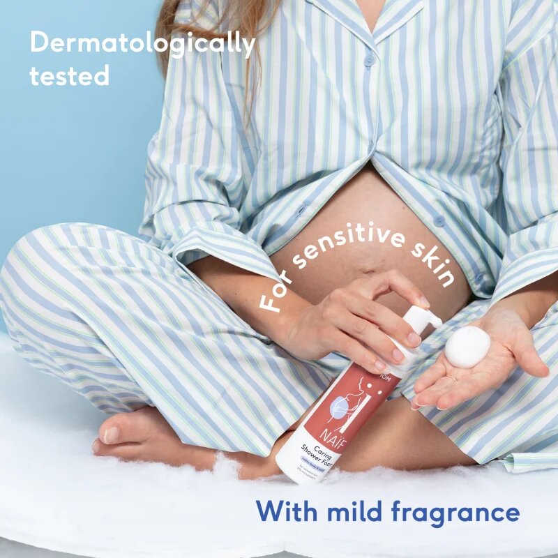 Naif Mom tusoló hab várandósoknak 200 ml