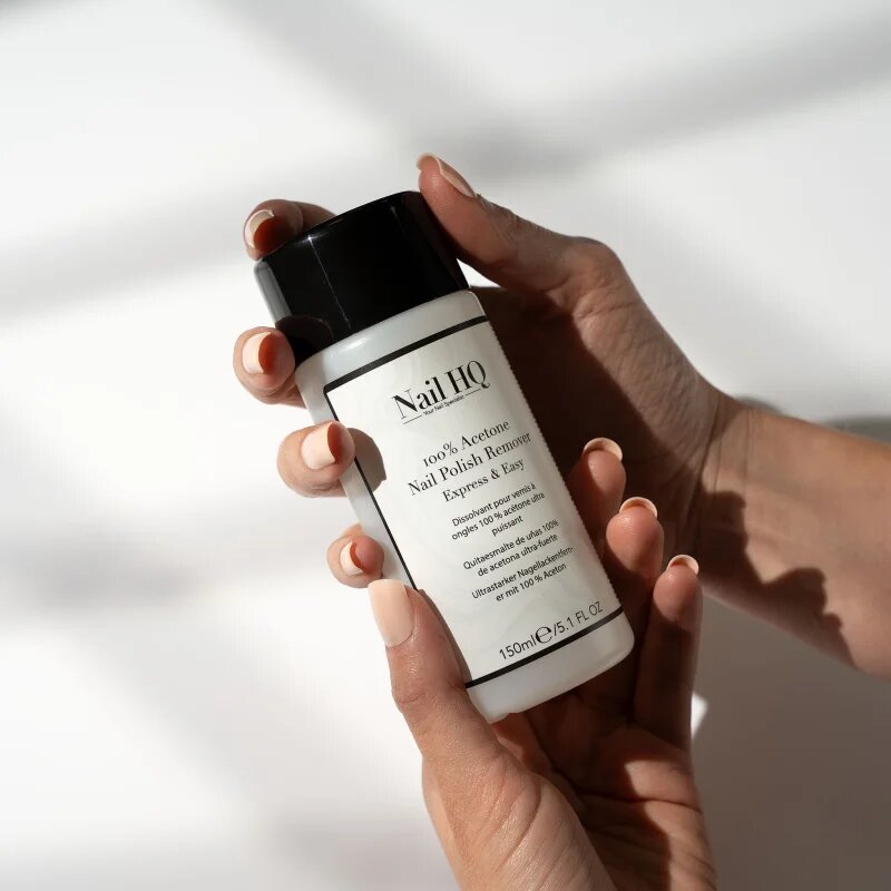 Nail HQ 100% Acetone körömlakklemosó 150 ml