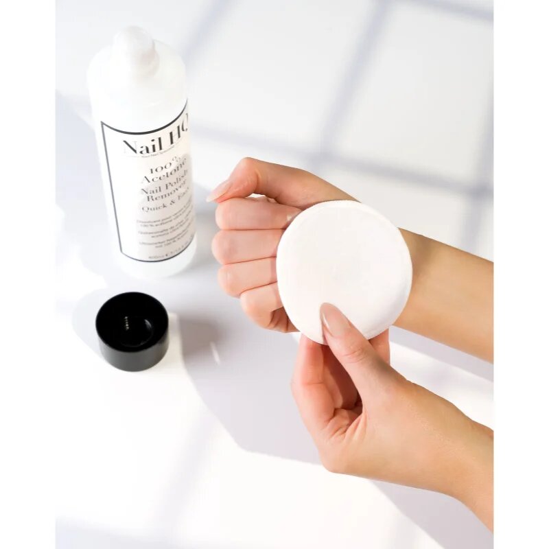 Nail HQ 100% Acetone körömlakklemosó 400 ml