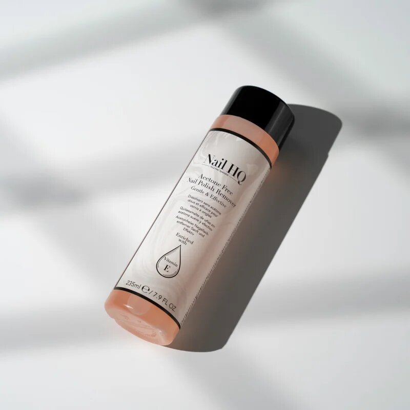 Nail HQ Acetone Free körömlakklemosó aceton nélkül 235 ml