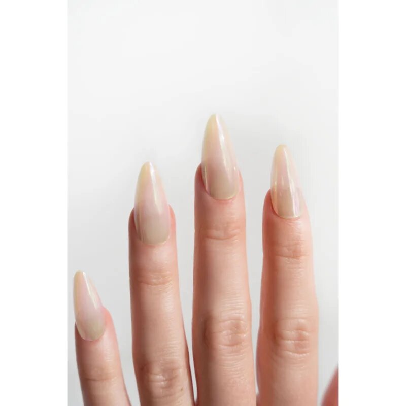 Nail HQ Almond műköröm Natural Glaze 24 db