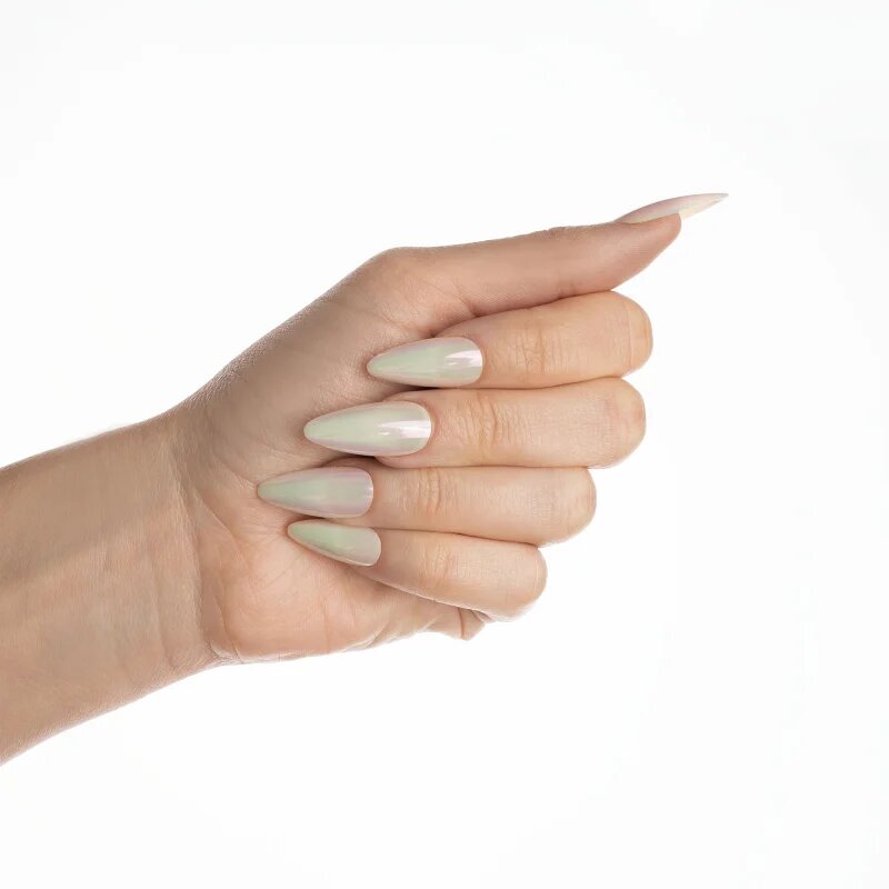 Nail HQ Almond műköröm Pearl Glaze 24 db