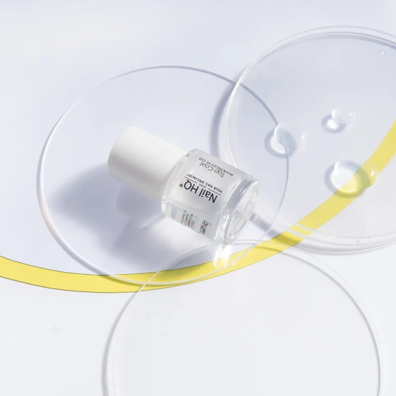Nail HQ Essentials Top Coat fedő körömlakk UV/LED-lámpa használata nélkül 8 ml