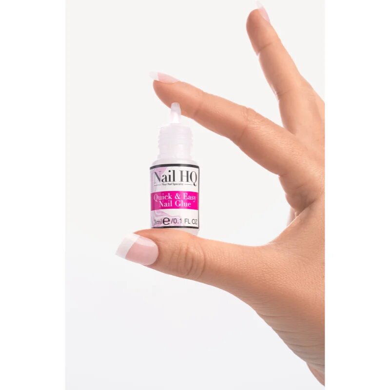 Nail HQ Quick & Easy Nail Glue köröm ragasztó 3 ml