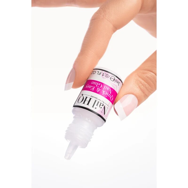 Nail HQ Quick & Easy Nail Glue köröm ragasztó 3 ml