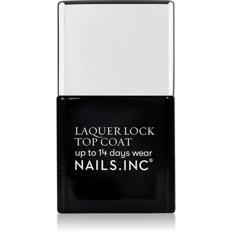 Nails Inc. 45 Second Lacquer Lock fedő körömlakk 14 ml