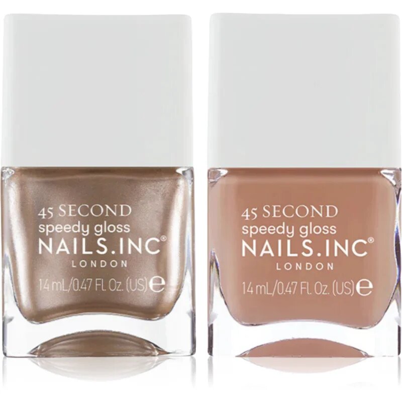Nails Inc. 45 Second Mocha Mousse körömlakk szett