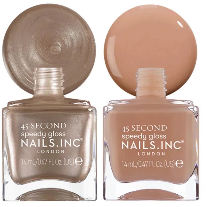Nails Inc. 45 Second Mocha Mousse körömlakk szett