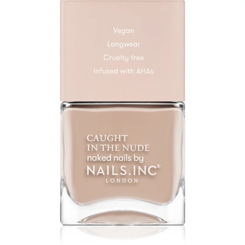 Nails Inc. Caught in the nude körömlakk árnyalat South Beach 14 ml