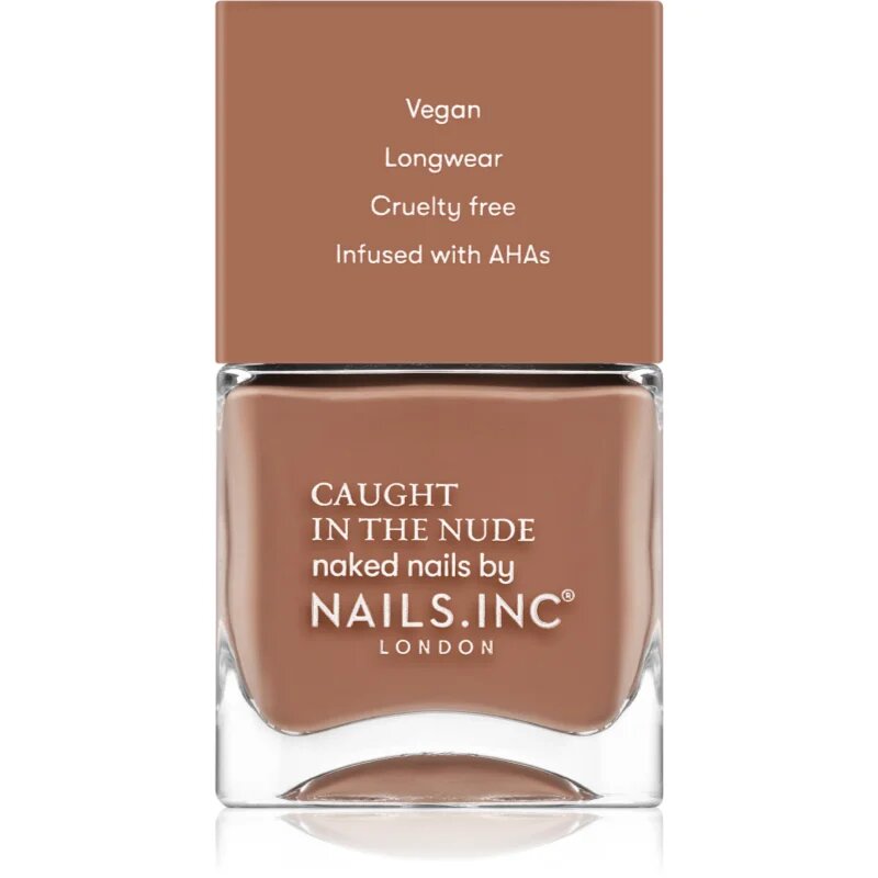 Nails Inc. Caught in the nude körömlakk árnyalat Tulum beach 14 ml