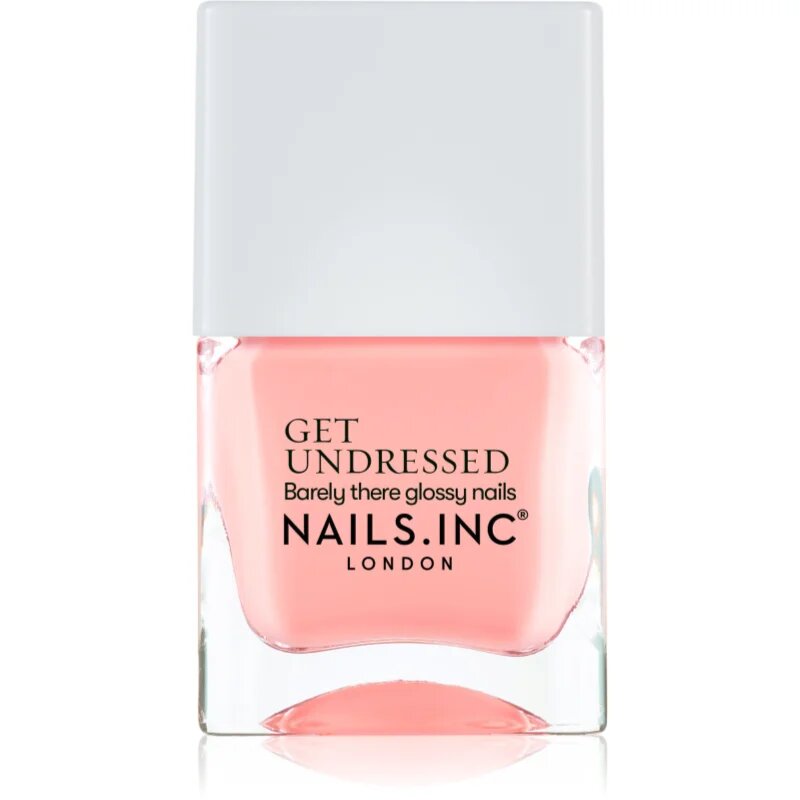 Nails Inc. Get Undressed ápoló körömlakk árnyalat Always Undressed 14 ml
