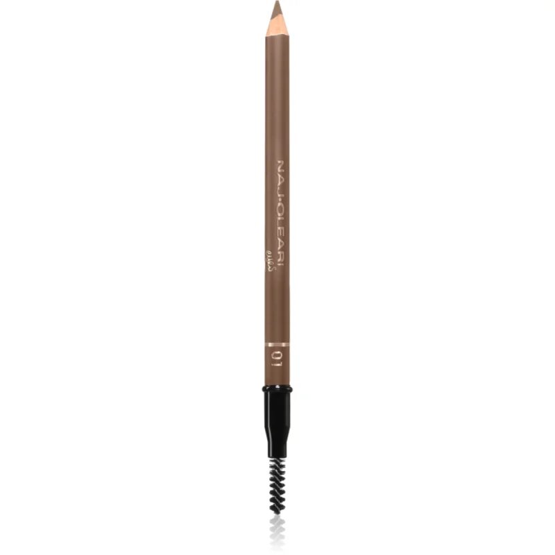 Naj Oleari Fill-in Brow Pencil szemöldök ceruza kefével hölgyeknek 01 Blondes 1.1 g