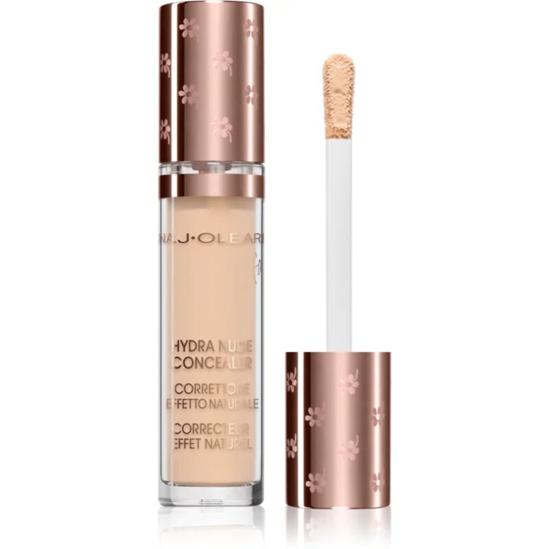 Naj Oleari Hydra Nude Concealer folyékony korrektor hidratáló hatással hölgyeknek 01 Ivory 4 ml