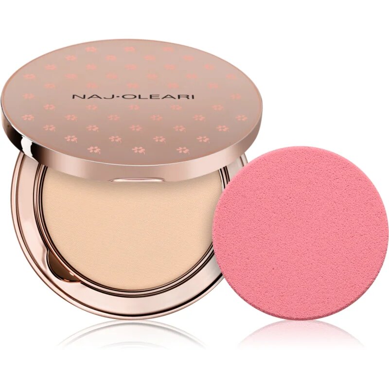 Naj Oleari Moist Infusion Cream Compact Foundation kompakt krémalapozó hölgyeknek 00 Milky Coffee 8 g