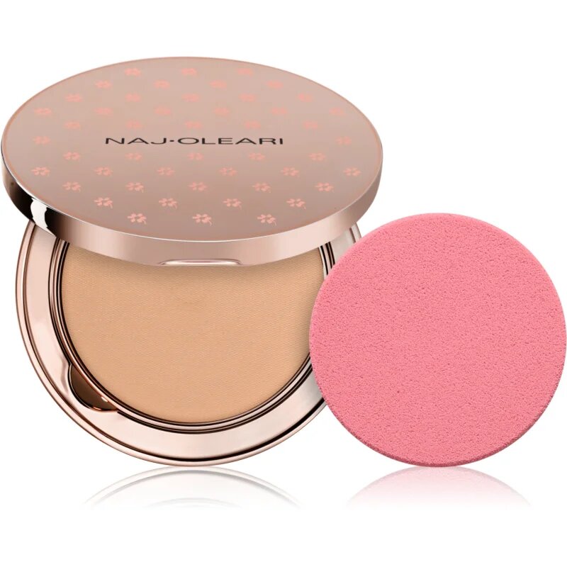 Naj Oleari Moist Infusion Cream Compact Foundation kompakt krémalapozó hölgyeknek 03 Vanilla 10 g