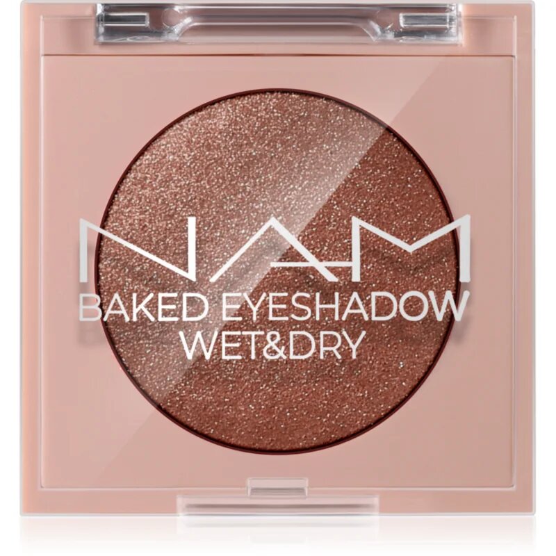 NAM Baked Eyeshadow csillogó szemhéjfesték árnyalat 03 Gold Rush 4 g