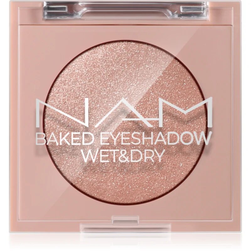 NAM Baked Eyeshadow csillogó szemhéjfesték árnyalat 1 Moonlight 4 g