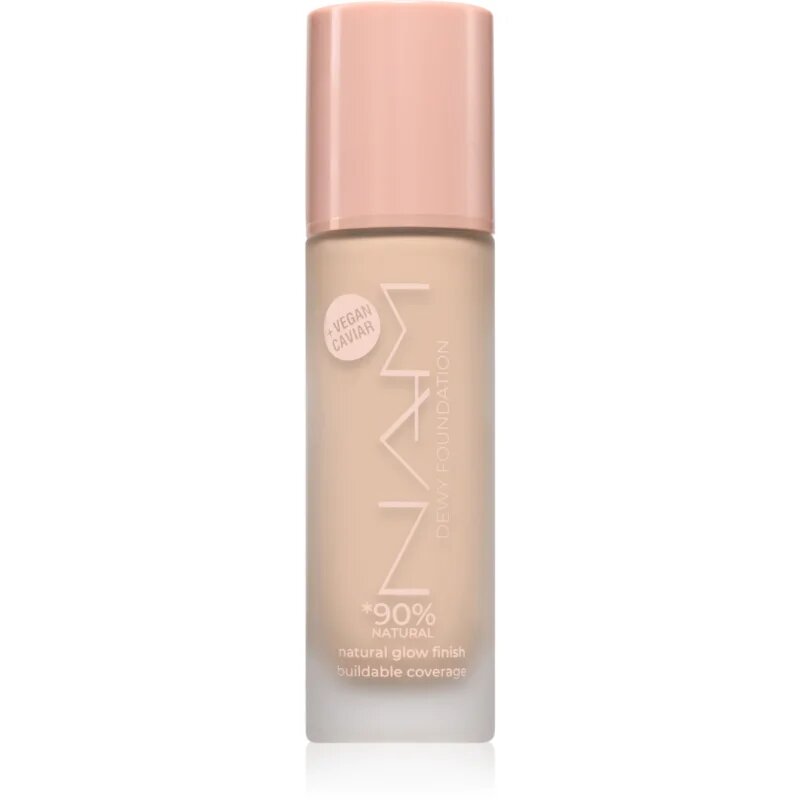 NAM Dewy tartós folyékony alapozó hialuronsavval árnyalat 3 True Natural 30 ml