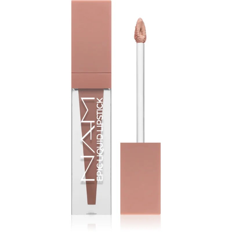 NAM Epic Liquid Lipstick hosszantartó folyékony rúzs árnyalat 7 Beige Nude 3.5 ml