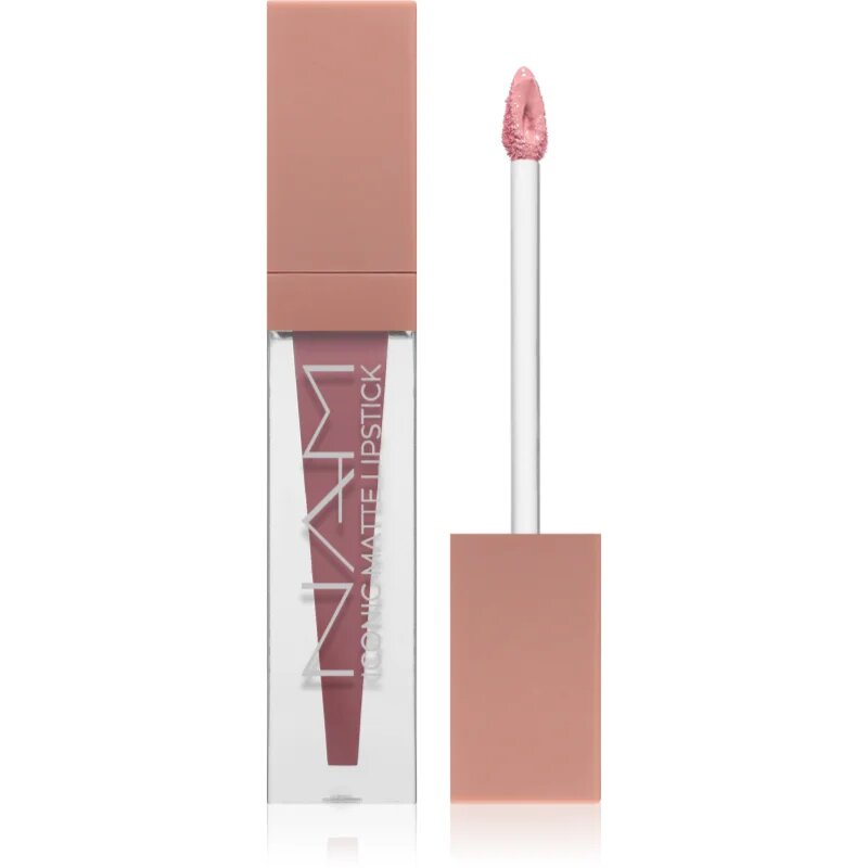 NAM Iconic Matte Lipstick hidratáló folyékony matt rúzs árnyalat 6 Vanilla Queen 3.5 ml
