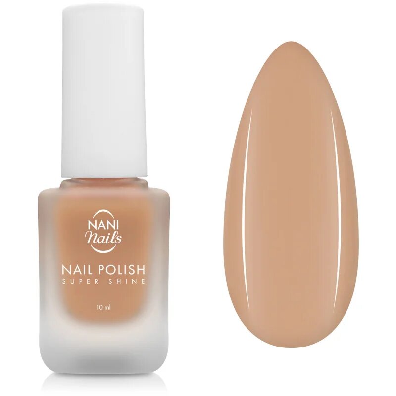 NaniNails NANI Super Shine hosszantartó körömlakk árnyalat Apricot Whisper 10 ml