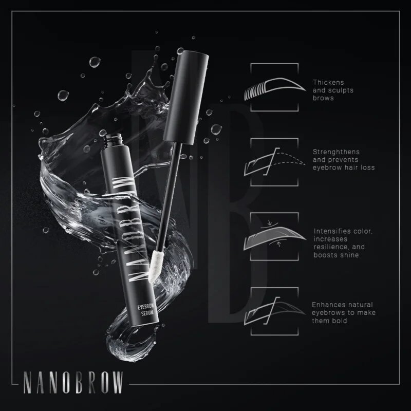 Nanobrow Eyebrow Serum növekedést serkentő szérum szemöldökre 5 ml