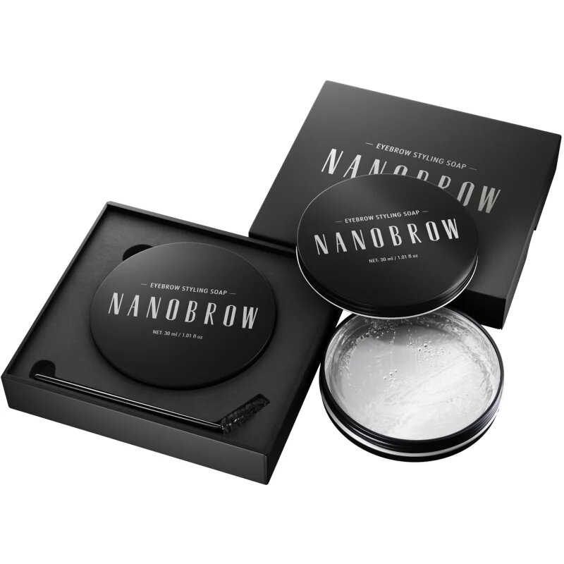 Nanobrow Eyebrow Styling Soap szemöldökformázó szappan szemöldökre 30 g