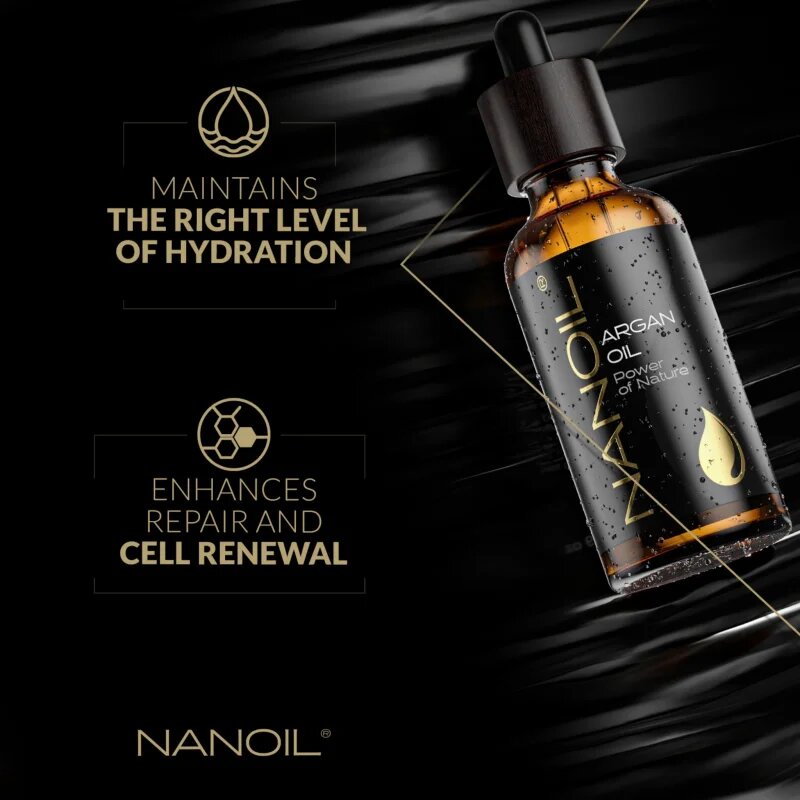 Nanoil Argan Oil argán olaj arcra testre és hajra 50 ml
