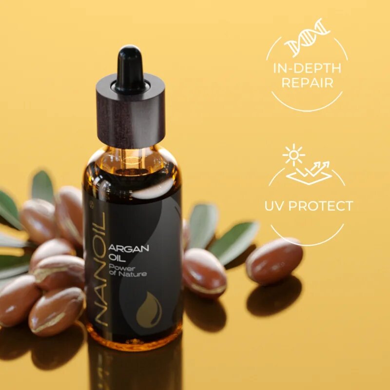 Nanoil Argan Oil argán olaj arcra testre és hajra 50 ml