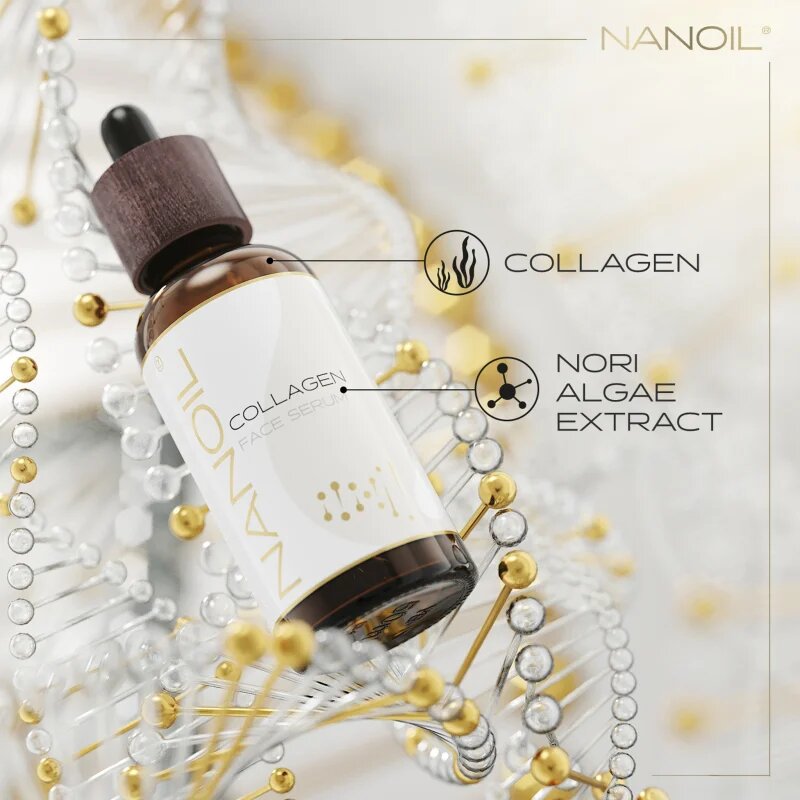 Nanoil Collagen kollagén szérum a ráncok ellen nori alga kivonatával 50 ml
