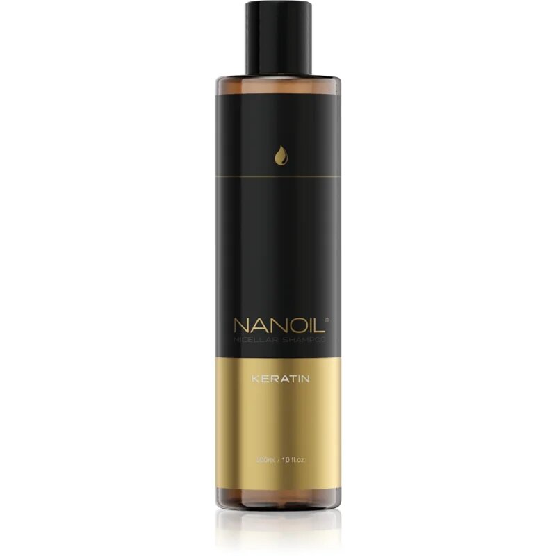 Nanoil Keratin erősítő micellás sampon keratinnal 300 ml