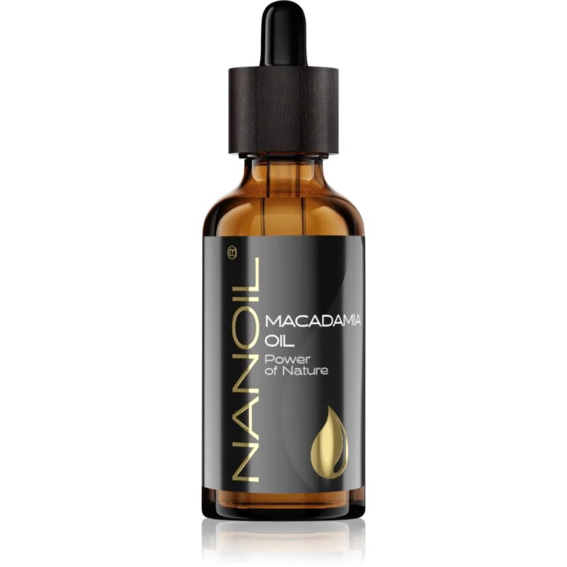 Nanoil Macadamia Oil makadámia olaj arcra testre és hajra 50 ml