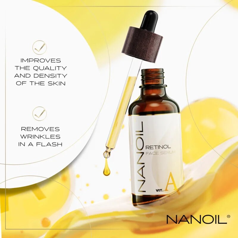 Nanoil Retinol regeneráló arcszérum retinollal 50 ml