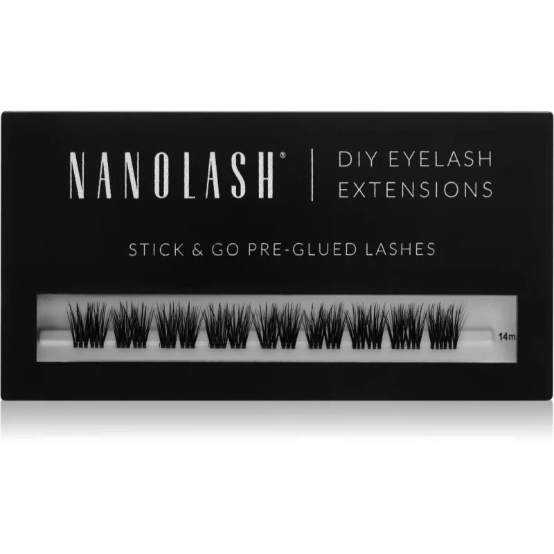 Nanolash DIY Eyelash Extensions szempilla-hosszabbító szett otthoni használatra Heartbreaker 36 db