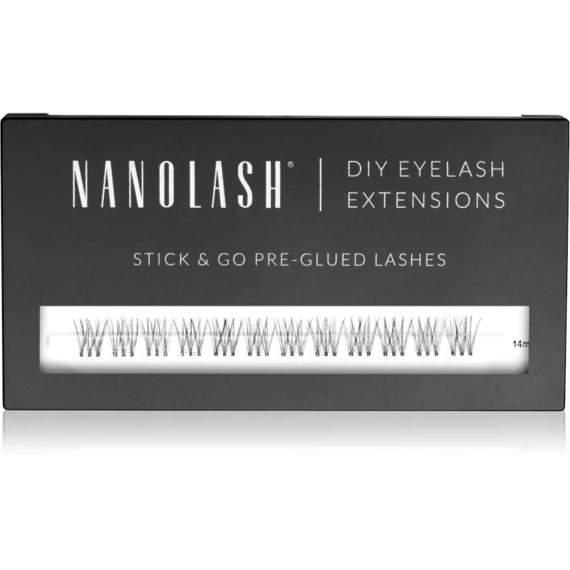 Nanolash DIY Eyelash Extensions szempilla-hosszabbító szett otthoni használatra Innocent 36 db