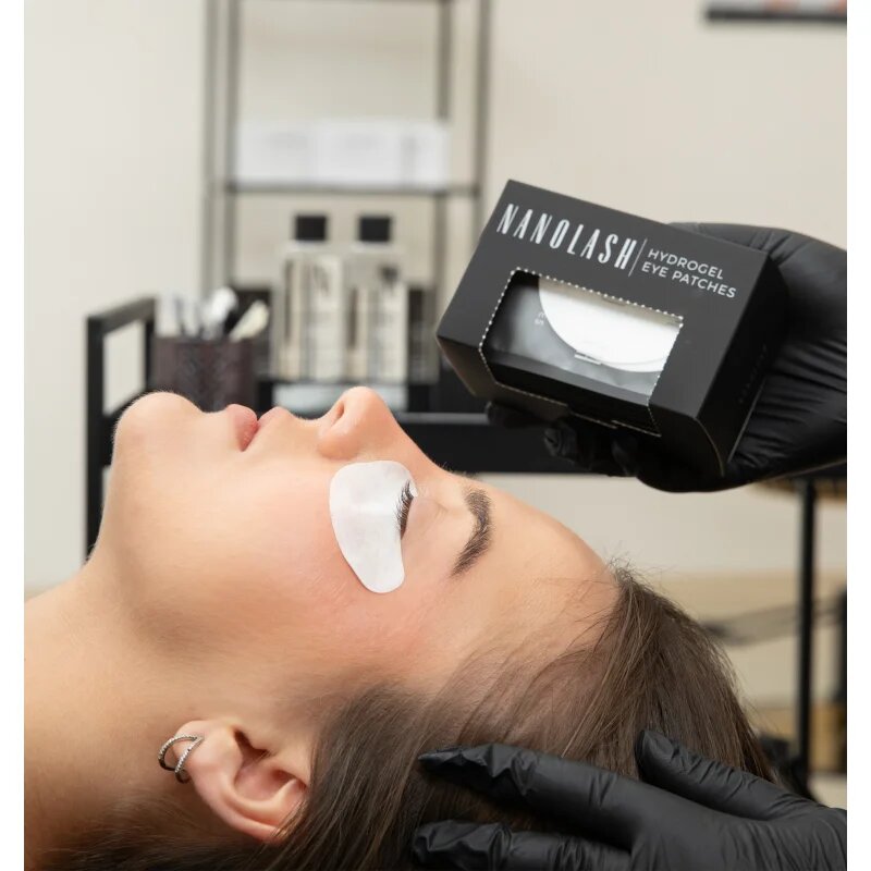 Nanolash Hydrogel Eye Patches hidrogéles párnácskák szempilla-hosszabbításra 100 db