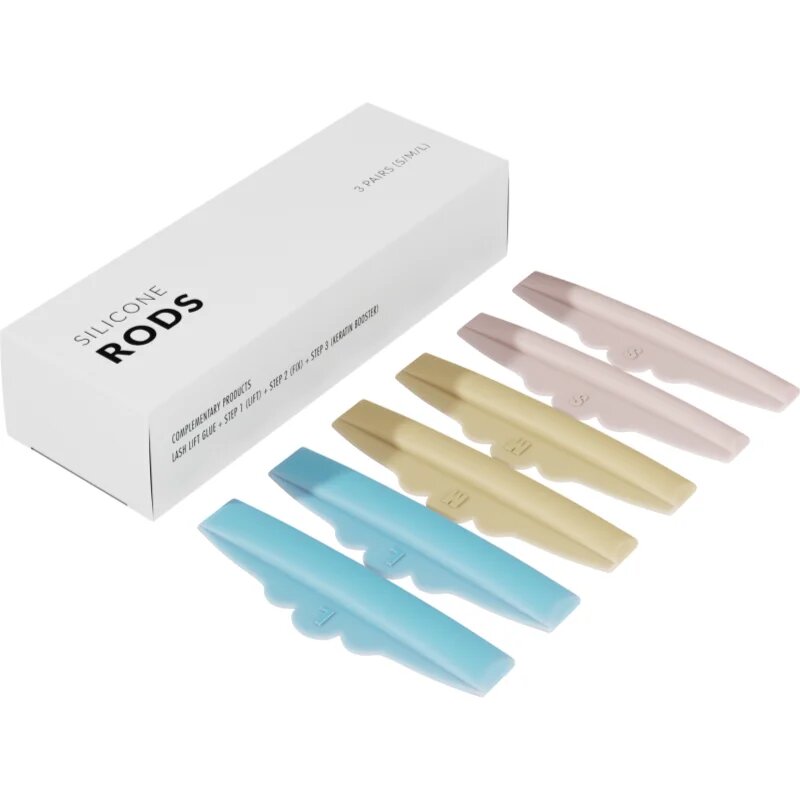 Nanolash Silicone Rods párna a szempillákra 3x2 pár