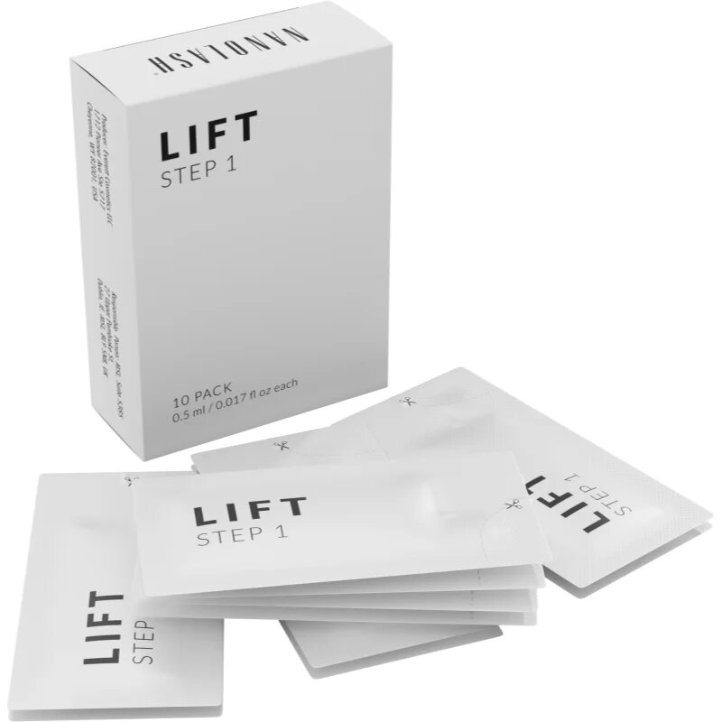 Nanolash Step 1 - Lift aktiváló szempilla liftinghez és lamináláshoz 10x05 ml