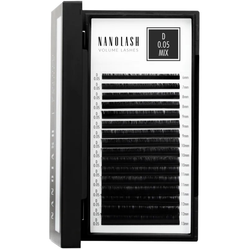 Nanolash Volume Lashes műszempillák 0.05 D 6-13mm 1 db