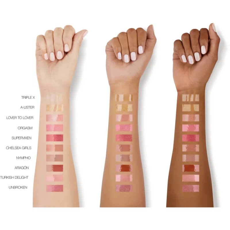 Nars AFTERGLOW LIP SHINE hidratáló ajakfény árnyalat TRIPLE X 5.5 ml